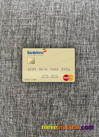 Panama Banco Banistmo mastercard photolook